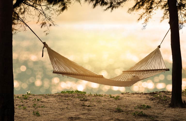 Reflexology. hammock-fw
